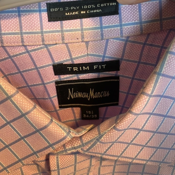 Neiman Marcus Button Down Trim Fit - Picture 3 of 3